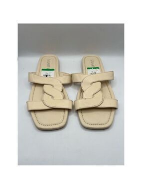 Stuart Weitzman Ibiza Sandals Size 8.5 Cream